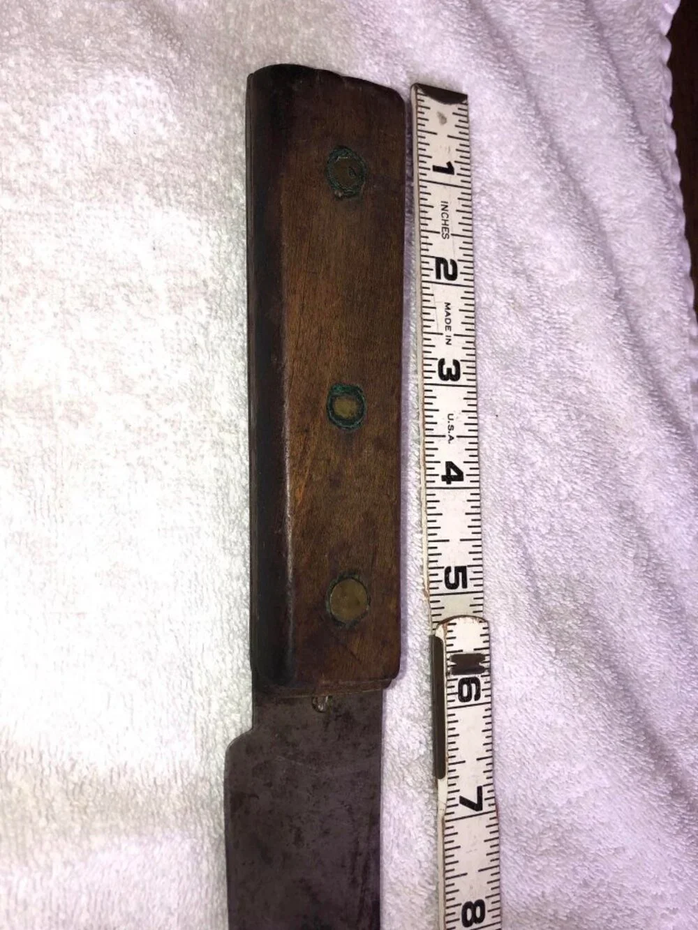 Antique Lamson military butcher knife